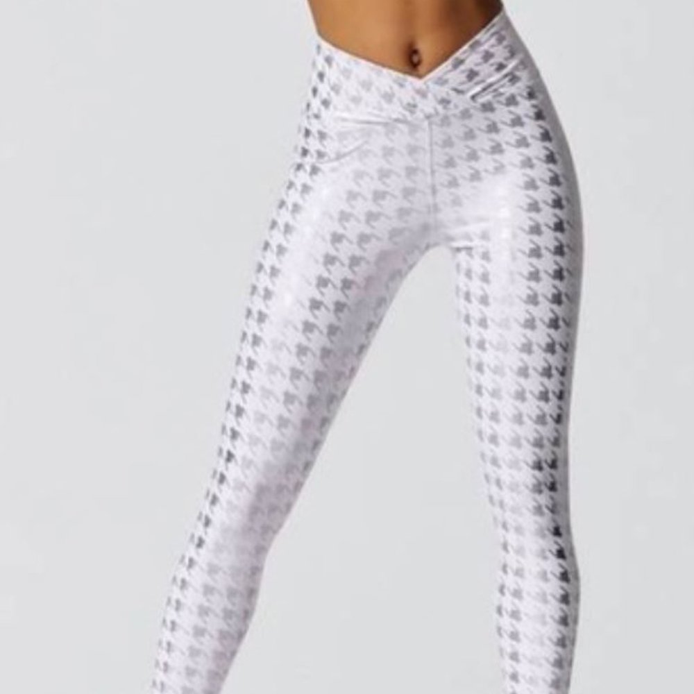 Year of Ours Disco Veronica Legging White- S NWOT